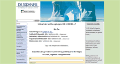 Desktop Screenshot of dr-schnell.hu