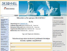 Tablet Screenshot of dr-schnell.hu